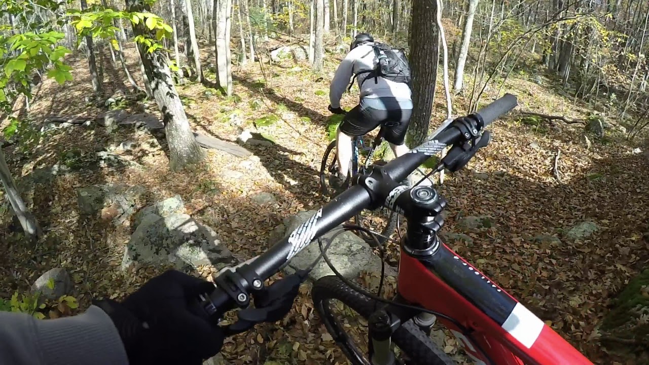 Mountain Biking at Borderland State Park Easton, Massachusetts YouTube