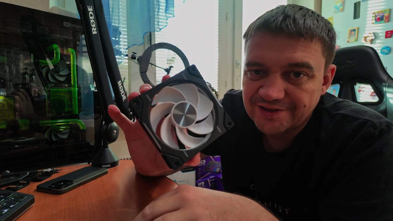 Phanteks Вентилятор затрещал, сдал по гарантии  ЧТО БЫЛО ДАЛЬШЕ ?