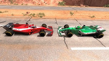 Extreme Head-On Collisions #4 - BeamNG DRIVE Crashes