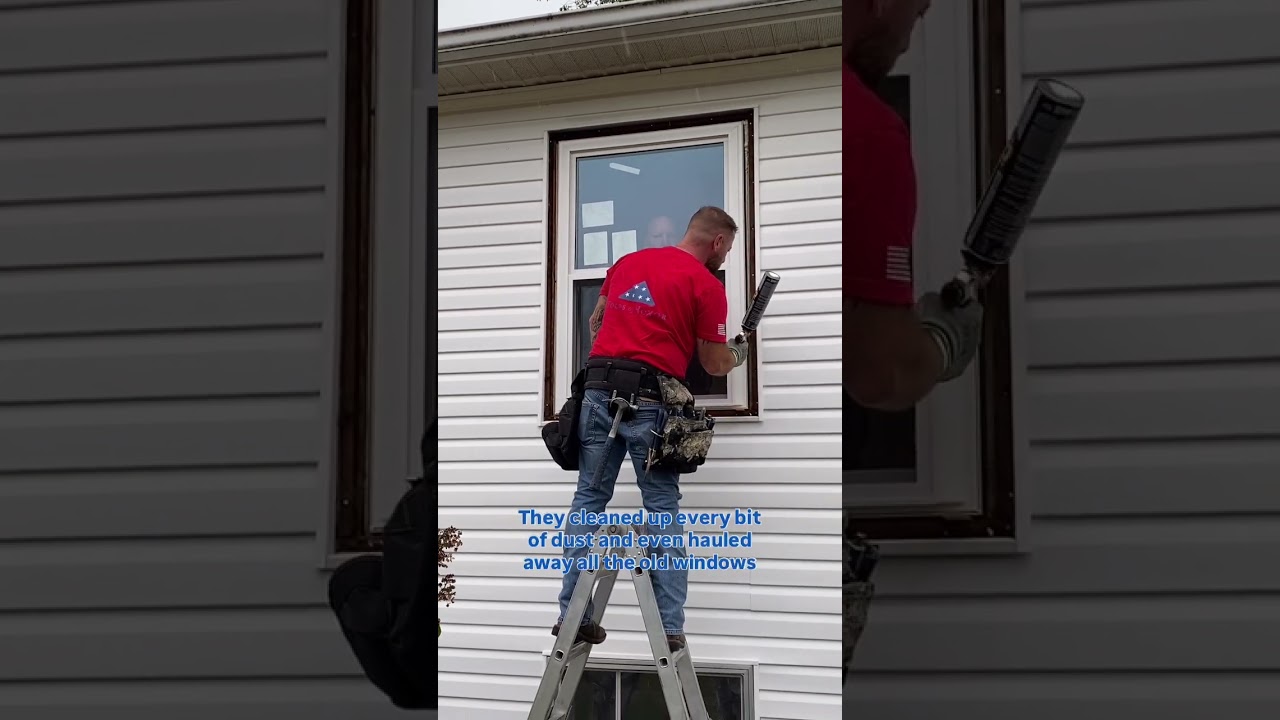 Установка окон Flip House с Window World 