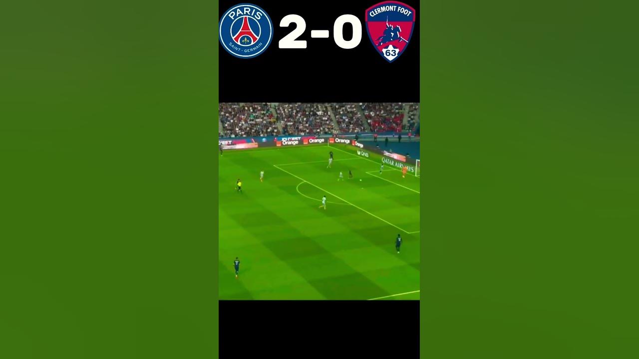 PSG vs Clermont Foot 63 (Messi Last Match in PSG)Highlights of League 1 shorts football messi PSG vs Clermont Foot 63 (Messi Last Match in PSG)Highlights of League 1 shorts football messi