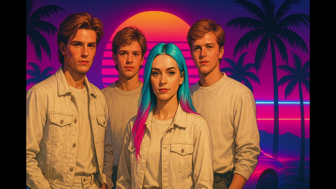 Take On Me - Synthwave Rock Cover | Luna Synthwave