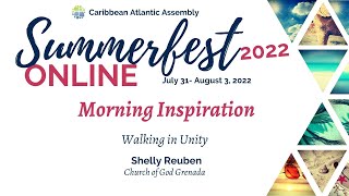 Morning Inspiration Day 2 SummerFest 2022