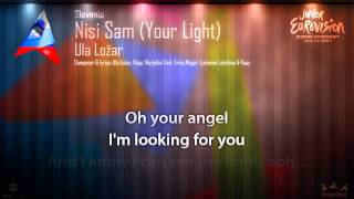 Video thumbnail of "Ula Ložar - "Nisi Sam (Your Light)" (Slovenia) - [Instrumental version]"
