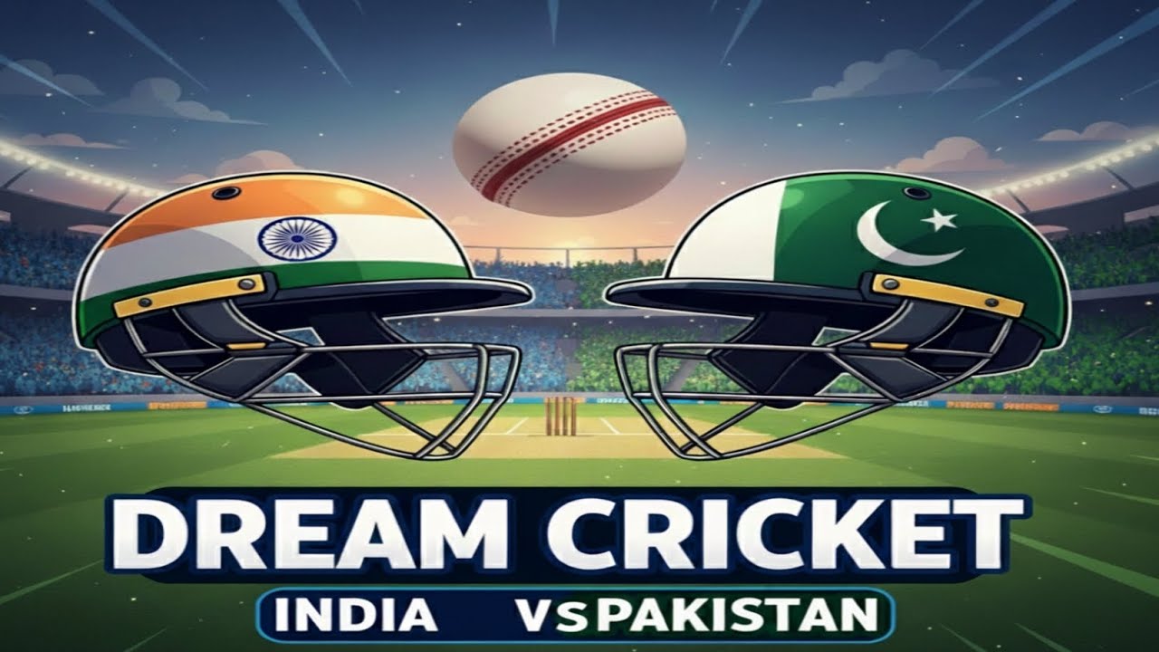 India Vs Pakistan Dream cricket 🏏 AZIMGAMESTREAMER 