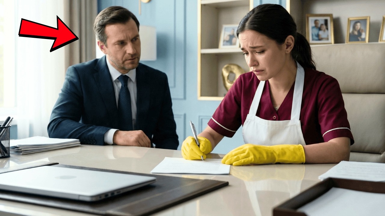 В слезах уборщица уволилась, не сказав ему о беременности — через 5 лет он узнал правду