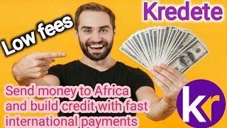 एप्लिकेशन Kredete का उपयोग कैसे करें: अफ्रीका के लिए पैसे भेजें ऐप उपयोगकर्ताओं की राय screenshot 5