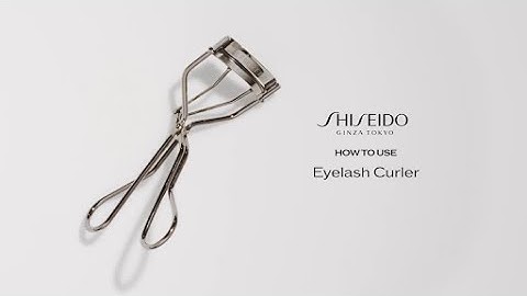 How To Use Eyelash Curler | Shiseido