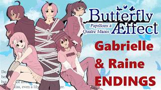 [ Butterfly Æffect ] Gabrielle & Raine ENDINGS (Indie Visual Novel Readthrough) @sevenisyellow