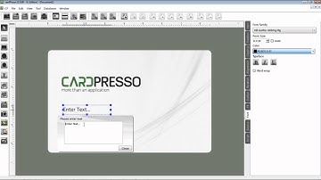 Uitleg cardPresso software