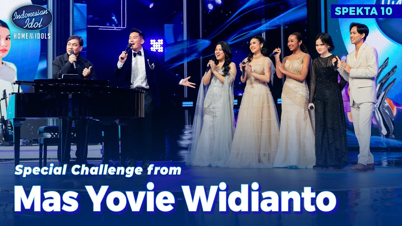 OMG!! TOP 5 Dapat Challenge dari Mas Yovie Widianto - SPEKTAKULER SHOW 10 - Indonesian Idol 2025