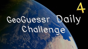 ¡Numero Cuatro!: GeoGuessr Daily Challenge | Day 4