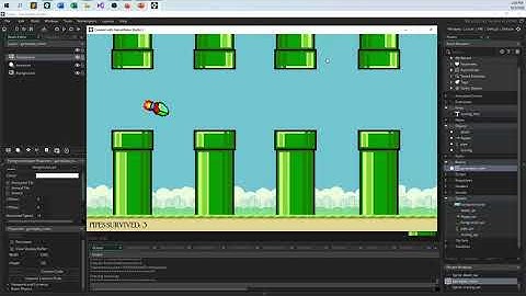 Flappy Bird - Drag and Drop - GameMaker Studio 2