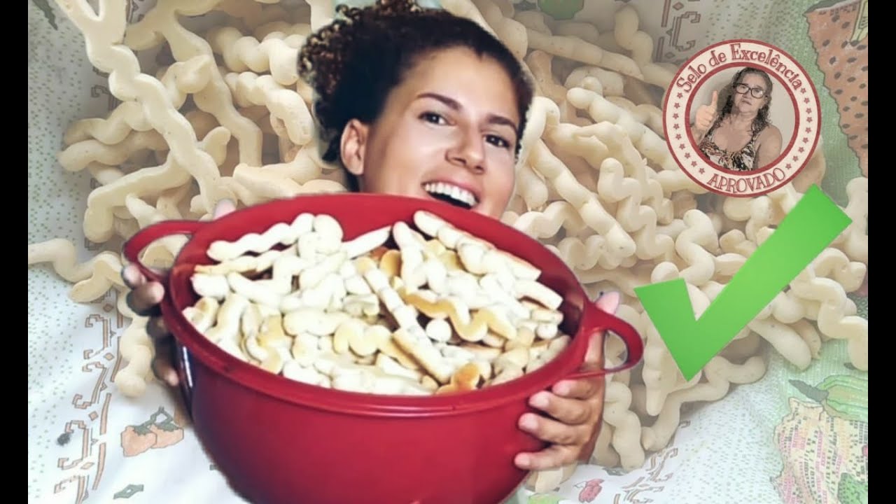 RECEITA DE BISCOITO DE POLVILHO MINEIRO ASSADO, FÁCIL DE FAZER