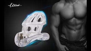 Utimi the way of locking Male Chastity Cage