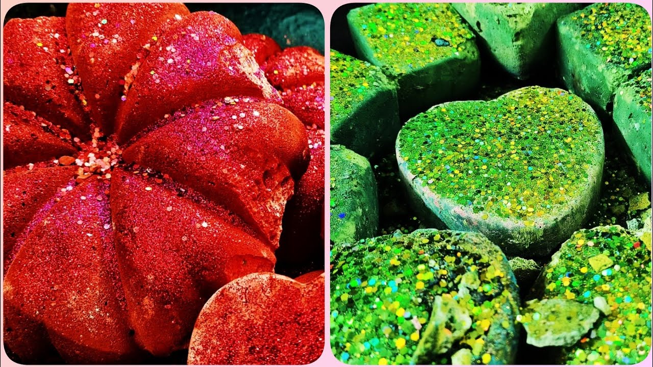 2 IN 1 • Softest Red & Green Homemade Reforms • Melting Crush Compilation ASMR • Read Discription💚❤️