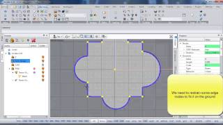 Inflated dome using FEM analysis