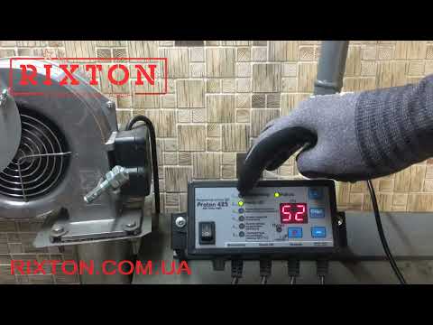 Настройка автоматики Prond Proton 425PID