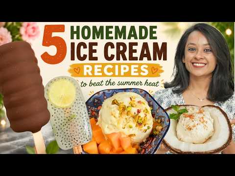 Date and Cashew Ice cream, No Refined Sugar Choco bar, Coconut ice cream, Natural's Malai ice cream