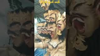 Ogoh Ogoh unik di imam Bonjol Denpasar bali#shots #viral #