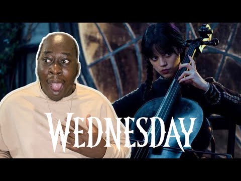 Wednesday Reaction Episode 1! Jenna Ortega is Perfect! She is so evil.. I love her!