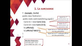 Cours POO : Chap3 - Surcharge, Héritage et Polymorphisme (Part 1)