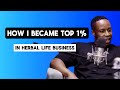 Junior khoza  from adversity to top 1 in network marketing  resilience mindset and herbal life