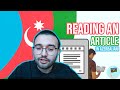 LEARN AZERBAIJANI - READING AN ARTICLE (PRONUNCIATION)