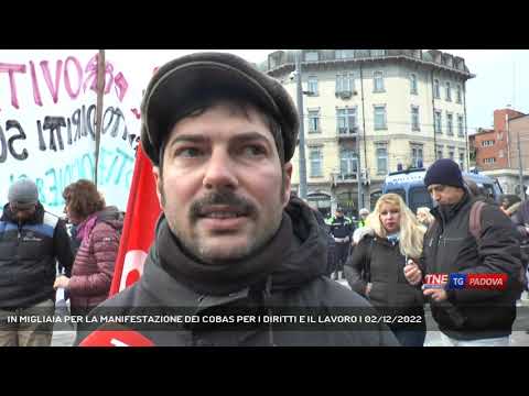 IN MIGLIAIA PER LA MANIFESTAZIONE DEI COBAS PER I DIRITTI E IL LAVORO | 02/12/2022