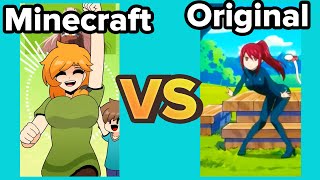 Toca Toca Meme Minecraft Vs Original