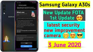 Samsung Galaxy A30s New Software update June 2020 new security new changing camera screenshot 4
