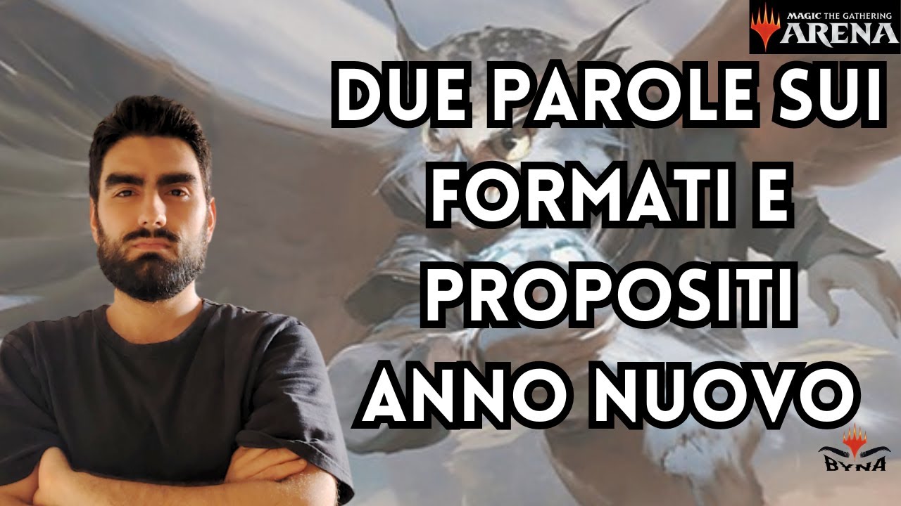 DUE PAROLE SUI FORMATI E PROPOSITI ANNO NUOVO 