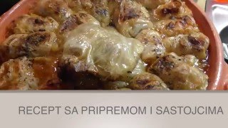 RECEPT DOMAĆE SARME / DOMAĆA SARMA od kiselog kupusa (sastojci i priprema)