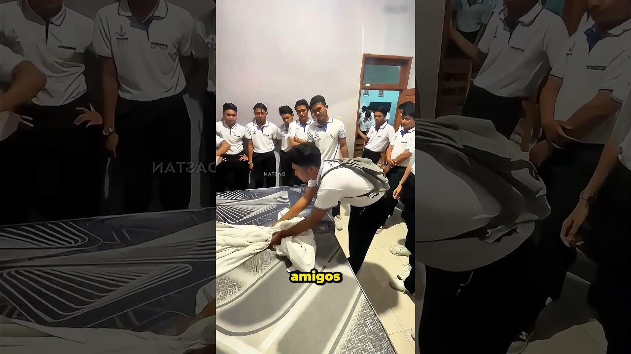 El truco de la sábana que sorprendió a todos