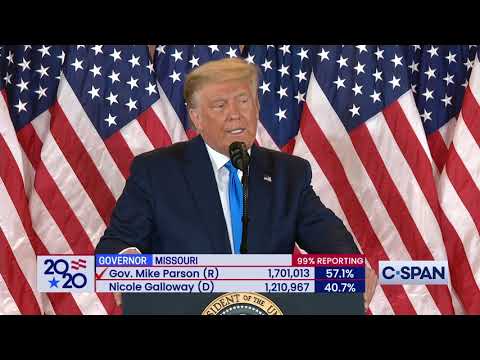 President Donald Trump & Vice President Mike Pence Election Night Remarks