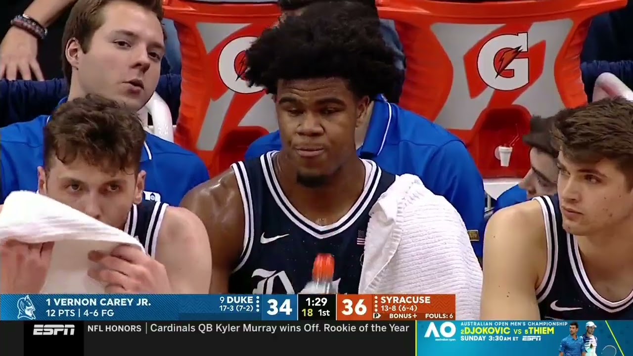 Javin DeLaurier 2019-2020 Season Makes - Duke - NCAA