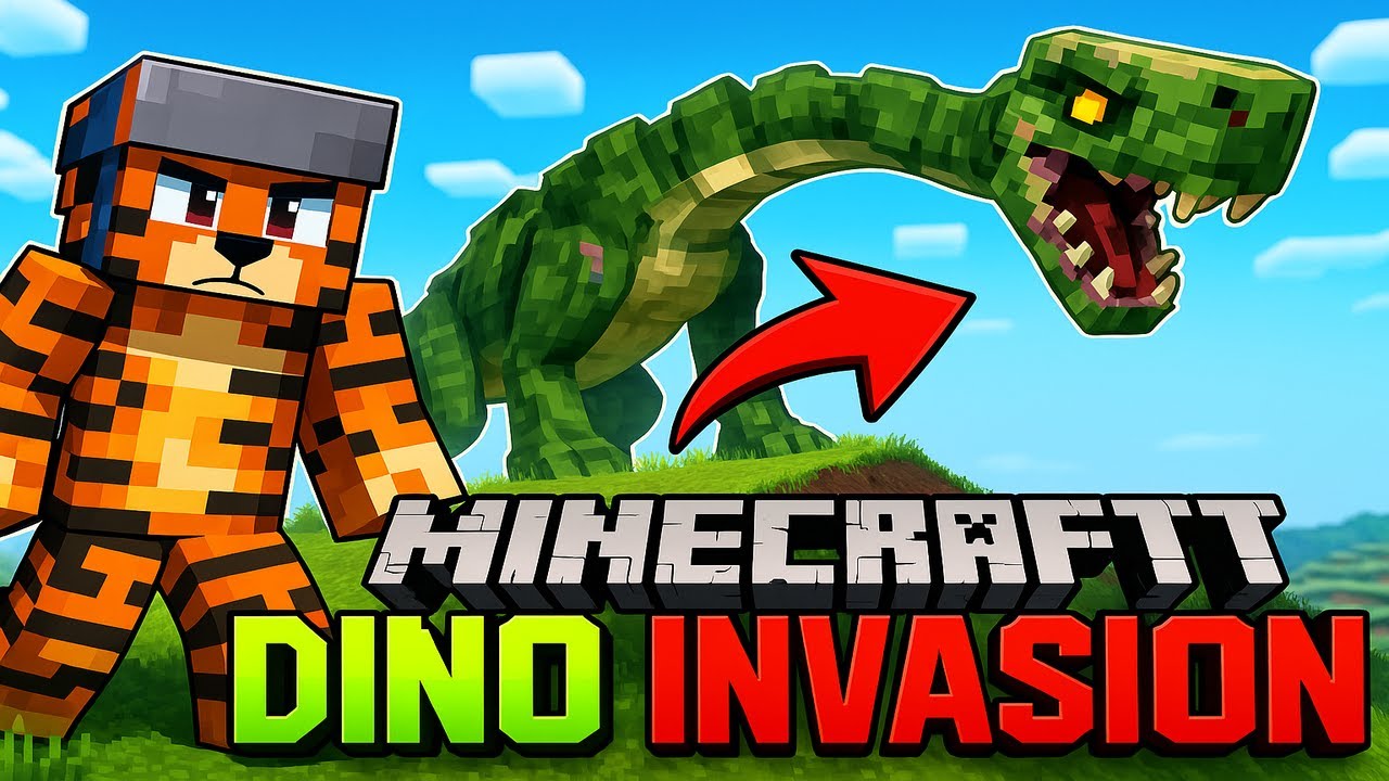 Minecraft Dinosaurier Invasion DER FILM...
