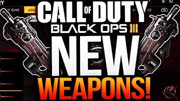 NEW BLACK OPS 3 DLC WEAPONS! NEW ASSAULT RIFLE "LV8 BASILISK", "HLX 4" SMG & "RAVENS EYE" MELEE!