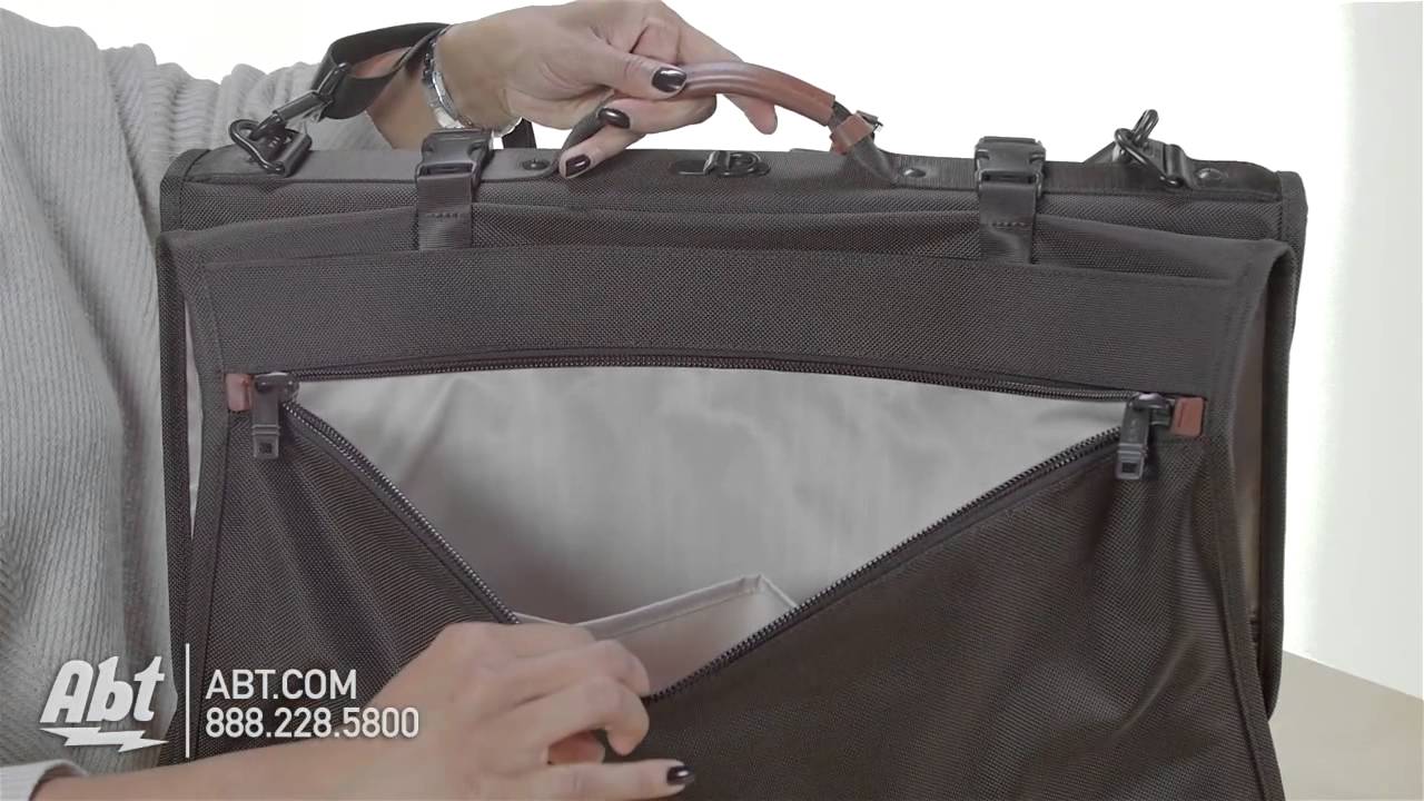 Tumi Tri-Fold Garment Bag 022133ESH Overview - YouTube