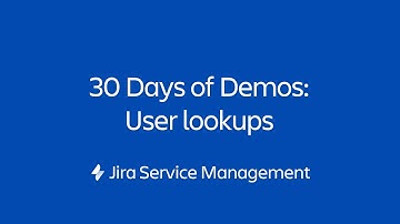 User lookup fields | 30 Days of Form Demos | Jira Service Management