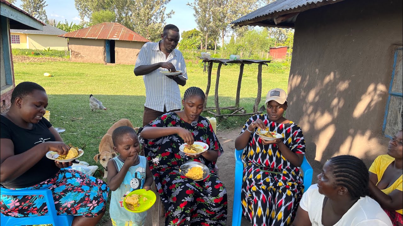 AFRICAN VILLAGE TRY JAMAICAN🇯🇲 food for the the first time, unbelievable reactions 😳