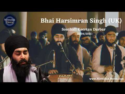 Bhai Harsimran Singh Lalli Southall Keertan Darbar 30 April 2021 | Shabad Gurbani Keertan