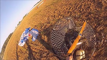 Most terrifying paramotor crash