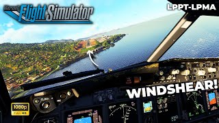 INSANE Approach and Landing: FULL FLIGHT to MADEIRA | Ryanair PMDG 737 | Microsoft Flight Simulator