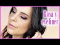 Tutorial maquillaje rosa y eyeliner  | Silvia Quiros Makeup