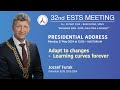 Jozsef Furak, President of the ESTS | Livestreaming of the Presidential Address