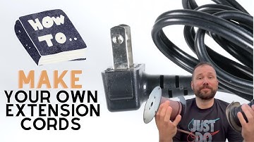 How To Create Homemade Extension Cords for your Christmas Lights (or anything else)