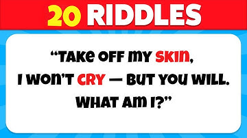 ONLY A GENIUS CAN SOLVE THESE RIDDLES | Brain Teasers & Riddle Quiz
