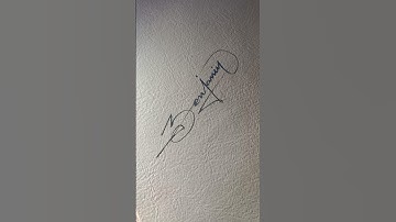 Benjamin name signature style #shorts #usatrending #signature
