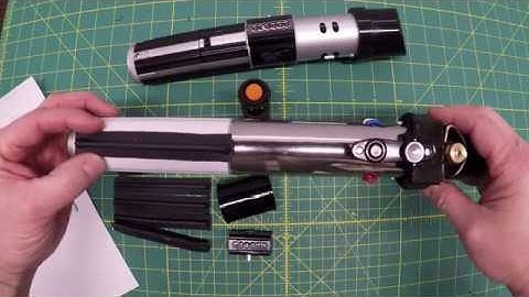 How to Make a Realistic Darth Vader Hero Lightsaber for ~ $25 Part II